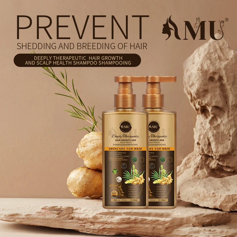 Best selling shampoo for anti hair loss fall with thinning thickening hair growth shampoo for all types hair 300ml