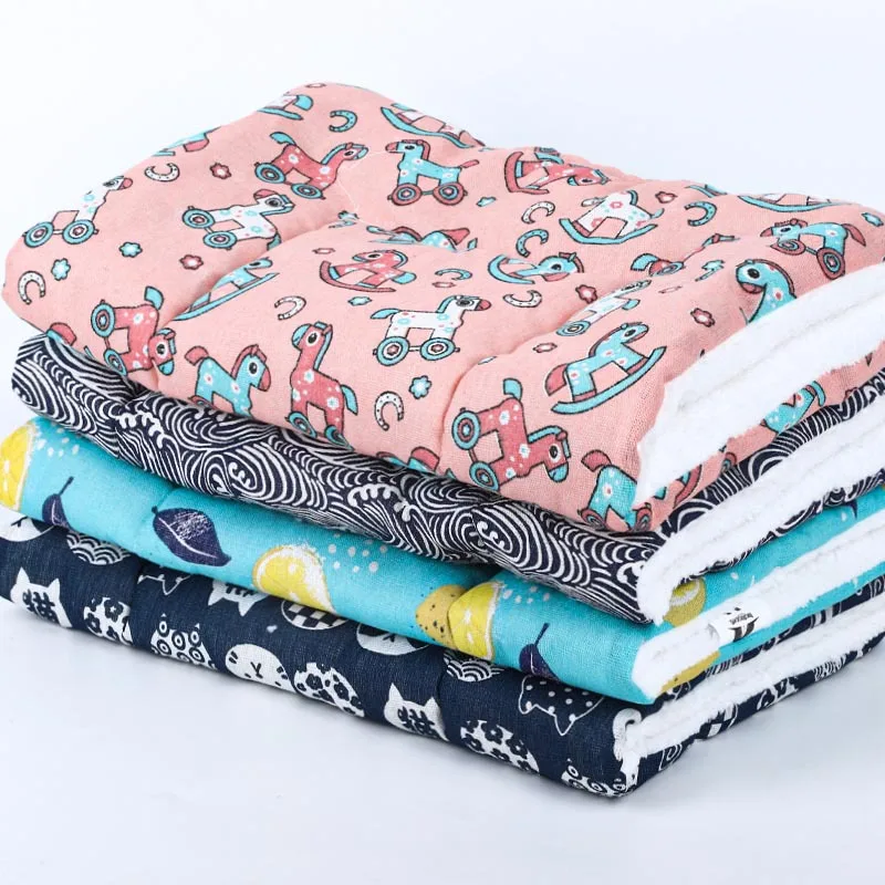 High Quality Double-sided Warm Dog Mat Pet Cat Mat Soft Cotton Dog Bed Mat