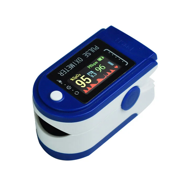 
TAESANO 2021 New oxygen saturation device finger pulse meter with Carry Pouch Box oksimetri digital oximetro de pulso 