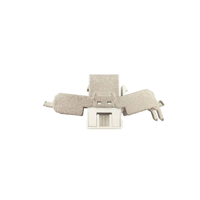 Network Module Cat6a Cat6 180 Degree 8p8c utp Computer Rj45 Jack