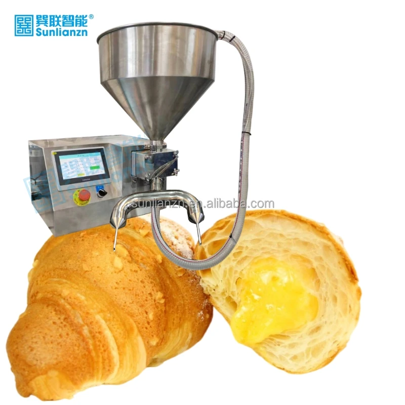 Small Premium  Tiramisu Cake Filling  Machine Croissant Bread Cream Chocolate Injecting Machine Hand Use