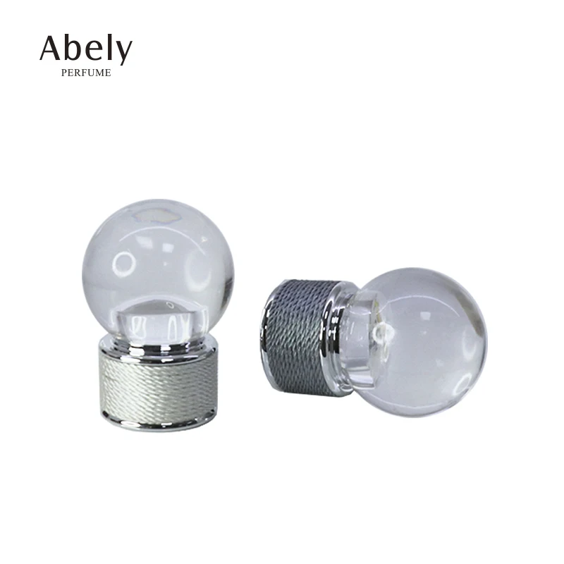 New trendy stylish decorative crystal surlyn perfume bottle cap FEA15 crimp perfume cover