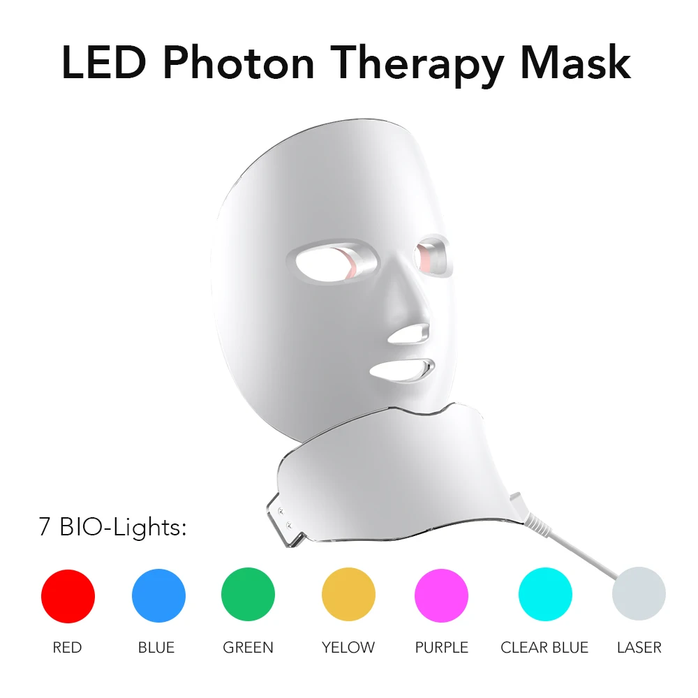 OstarBeauty Skin Care Light Therapy Rejuvenation Led Mask Face And Neck Led Light Therapy Sheikd Mask Near-Infrared Treatment