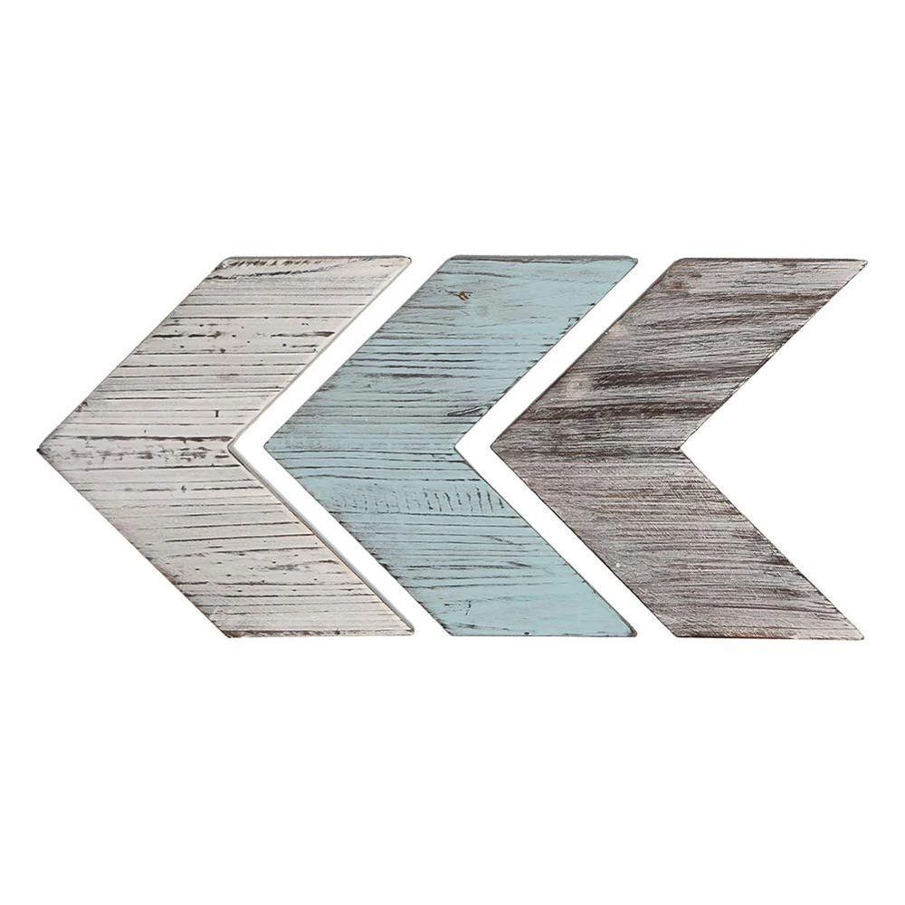 Arrow Sign Wall Decor Decorative Farmhouse Home Wall Hanging Decor Set of 3 Arrows