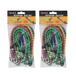 Professional made outdoor high elastic safety rubber and polyester woven bungee cord