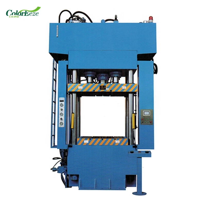 2023 Popular 1 ton Vertical Fully Automatic Hydraulic Press Break Machine Sicuan Coloreeze brand