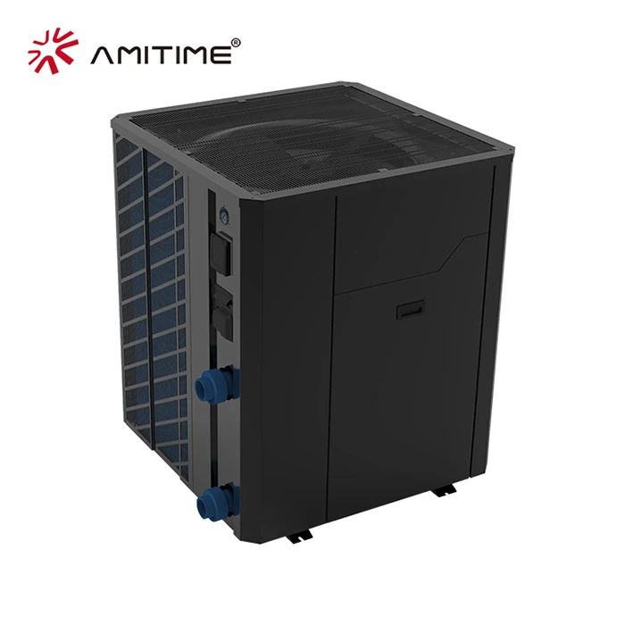 Amitime Direct Supply Auto Defrost Low Noise Commercial Air Source Inverter Heat Pump Pool Electric R32