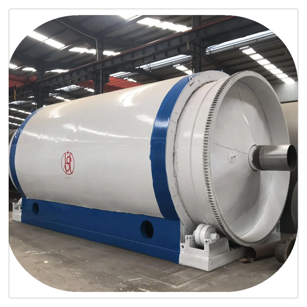 30 Ton per day Continuous Waste Tyre Pyrolysis Oil Plant With High Profit