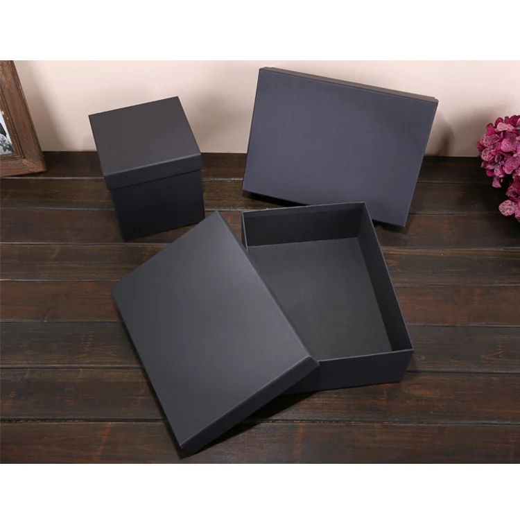 custom logo luxury brown paper box product clothes packaging boxes