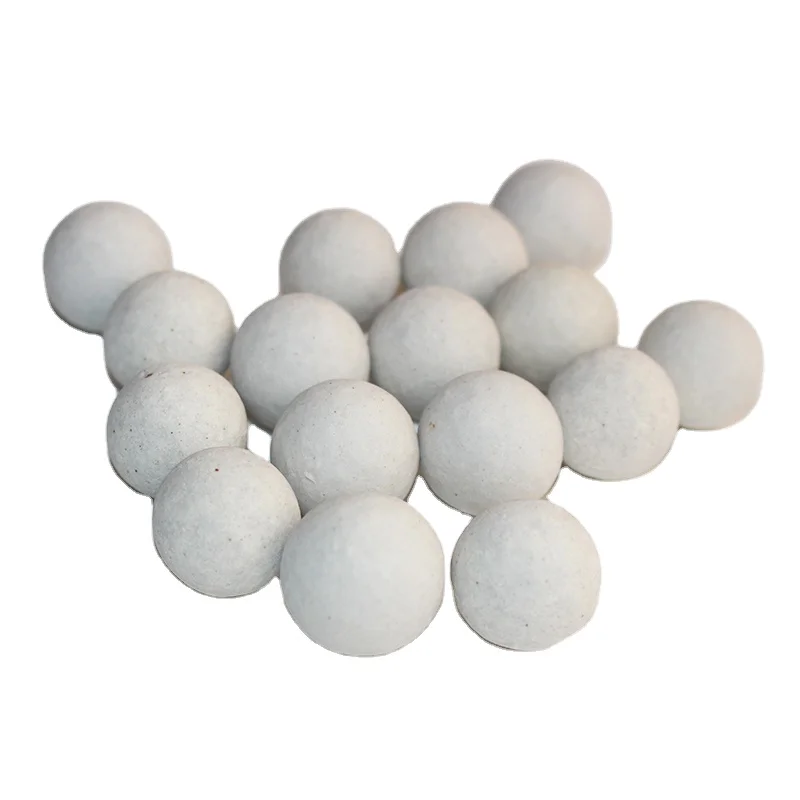 17-23% Ceramic Inert Ball Catalyst Bed Support Media Inert Ceramic Alumina  Ball