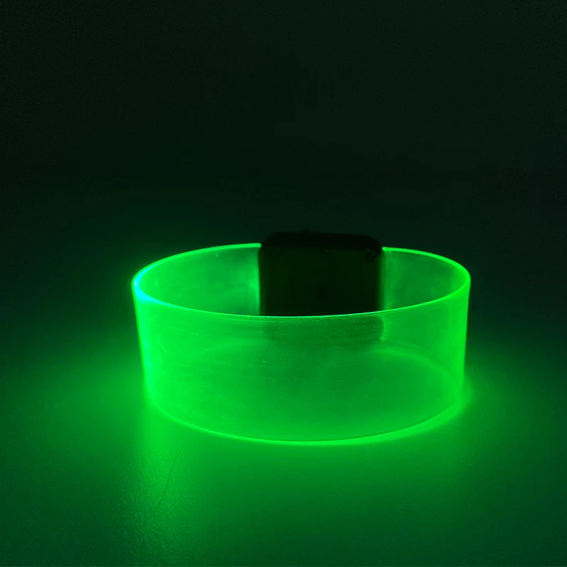 Wholesale magnetic suction LED glow bracelet bar party atmosphere cheering flash bracelet