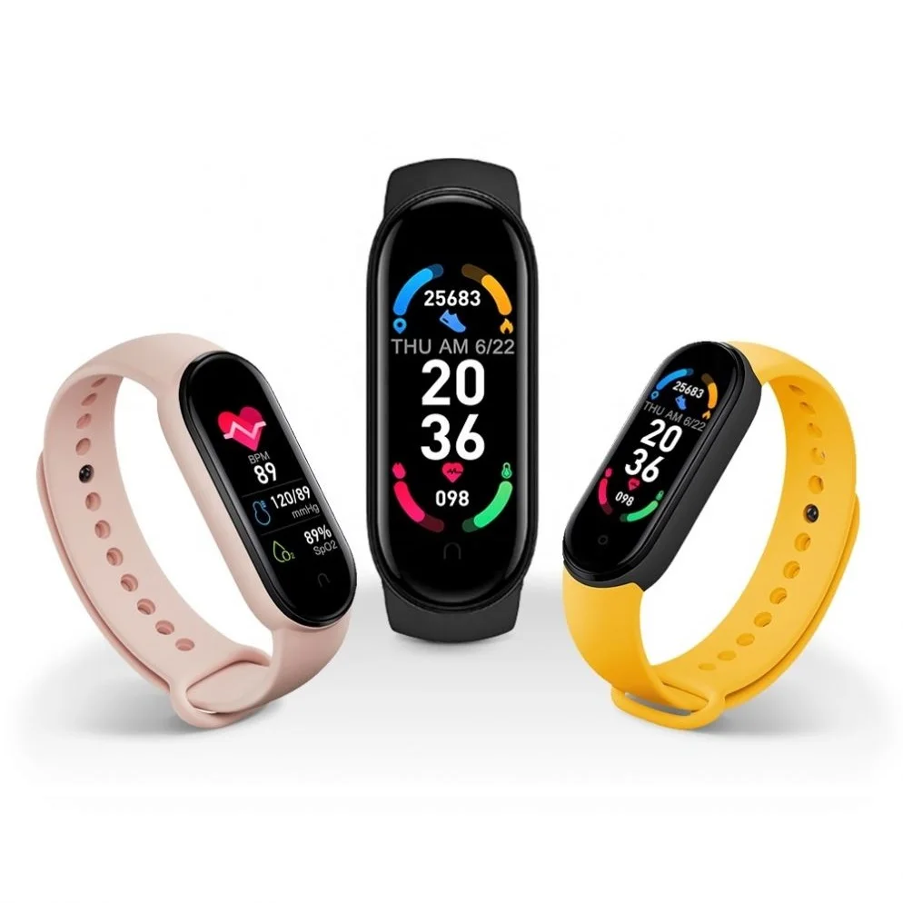
Smart Watch Mi Band 6 Global Version Temperature Online Music Reloj Xiaomi Smart Watch Xiaomi Watch Mi Band 5 Band 6 