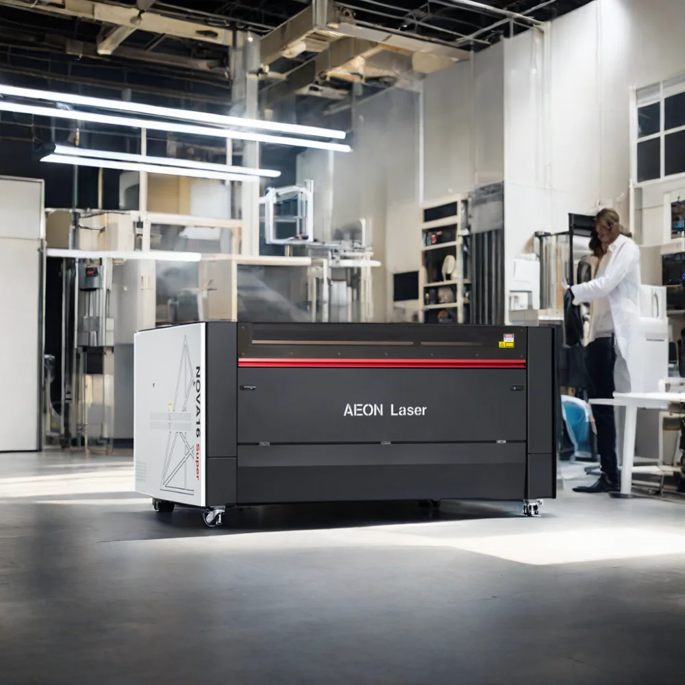 AEON Redline 80W 100W 130W CO2 Laser Engraving Machine Laser Engraver Cutter with Autofocus Camera Ruida