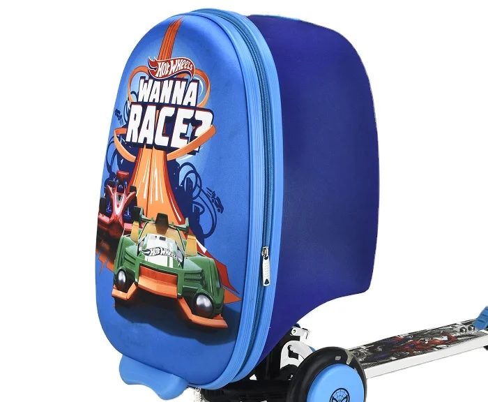 Kids luggage bag hot sale child suitcase scooter