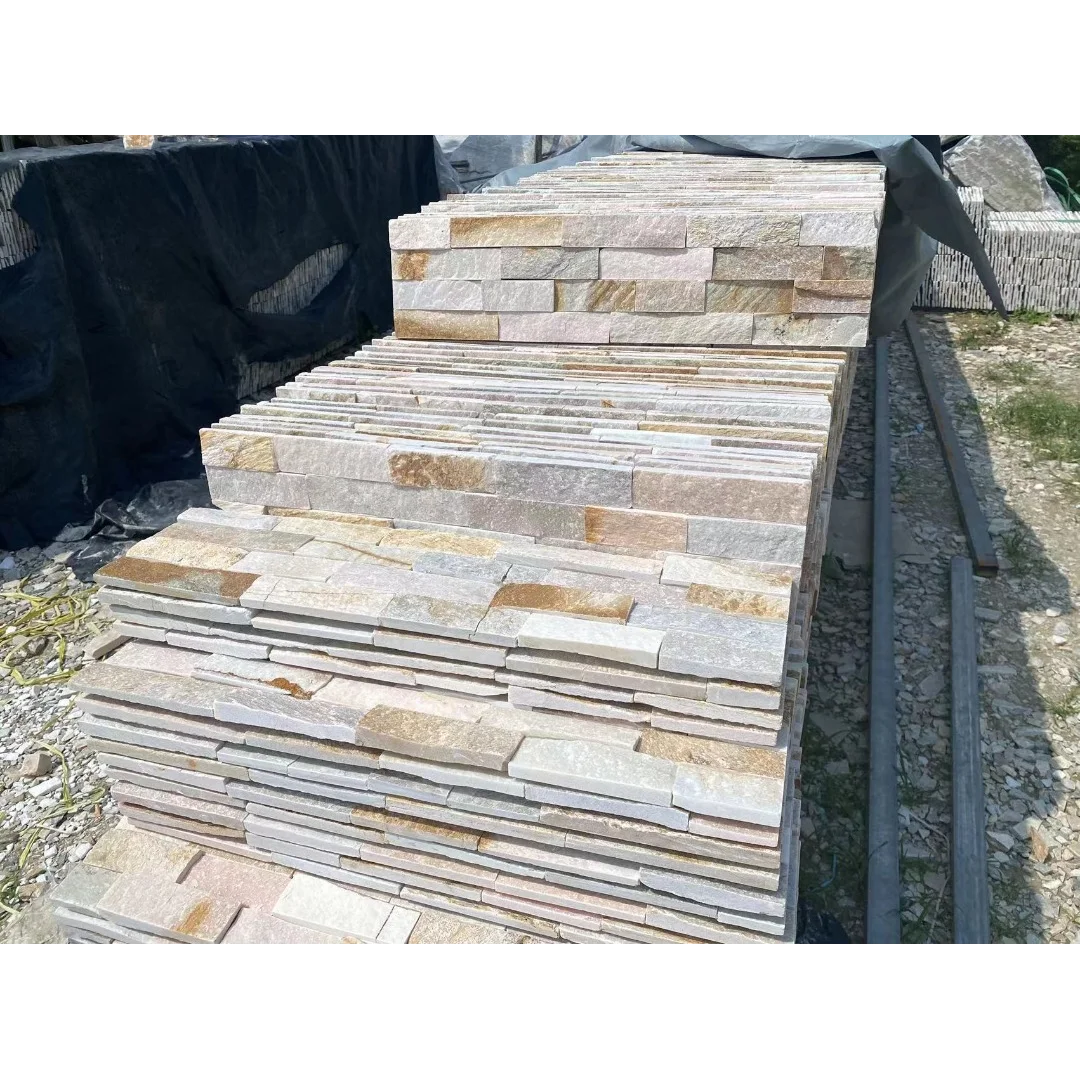 China Wholesale Ledge Stone For Building Exterior Wall Cladding Natural Stone Veneer Panel Outdoor Decoration