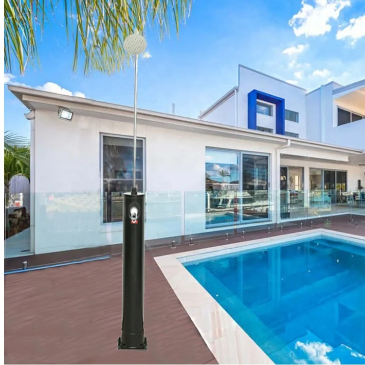 Attractive Price 20L Half a Section Outdoor Garden Solar Shower in Round Shape