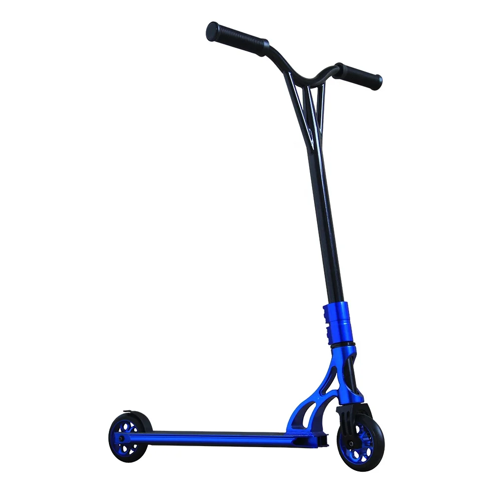 Wholesale aluminum Neo Chrome Blue 110mm Freestyle Pro Scooter Stunt Scooters for sale