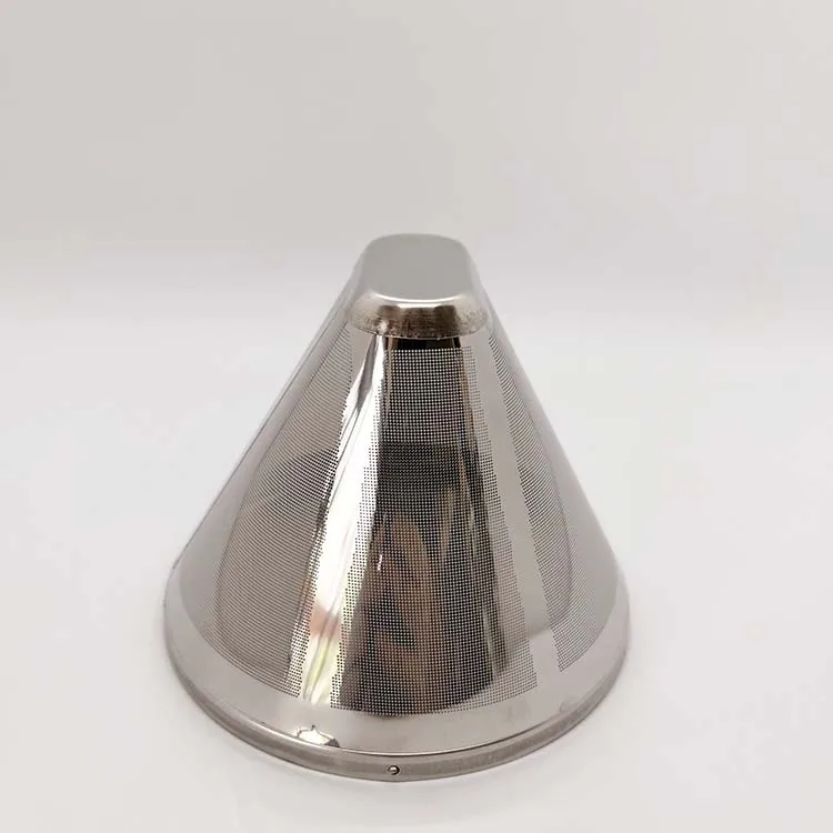 heat sealable  mini portable food grade reusable stainless steel 304 fine mesh coffee powder filter tube
