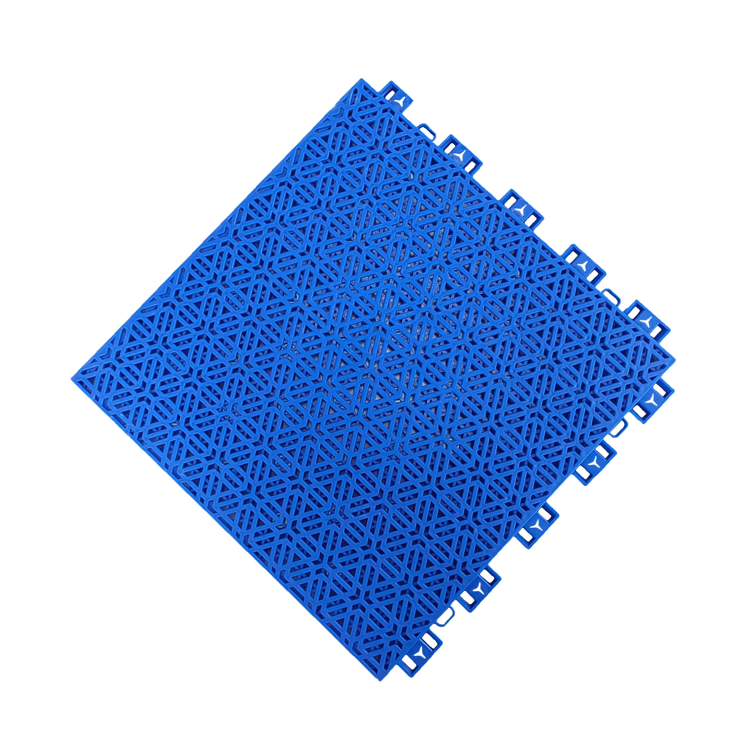 Сцепляющиеся полипропиленовые плитки, спортивный пол, уличный пол для баскетбольной площадки