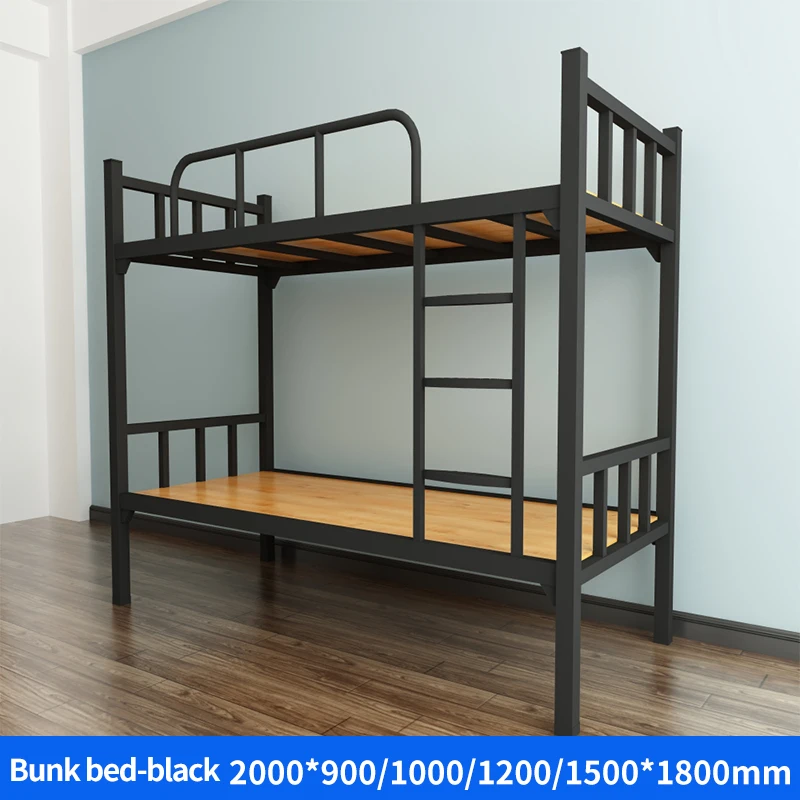 Commercial Furniture Iron Double Bed Design Folding Metal Bunk Bed