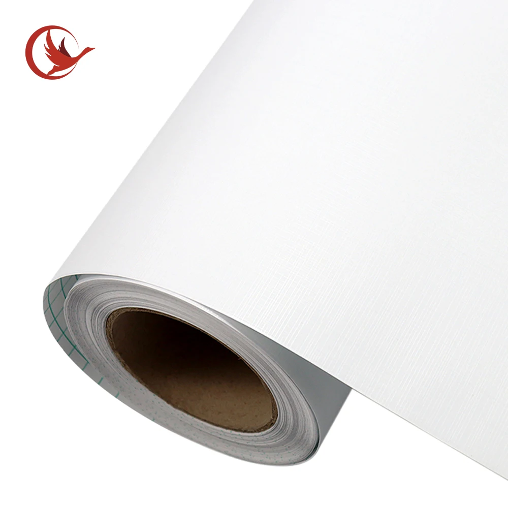 Transparent Satin Cold Laminate PVC Film For Advertising Printing cCross cold mounting film for photo