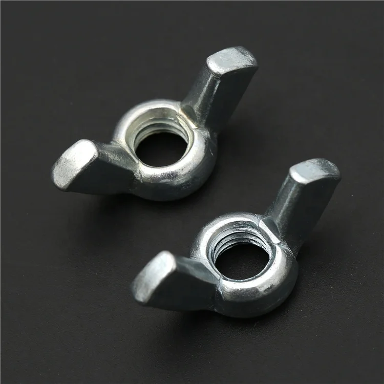 Customized Stainless Steel Butterfly Casting Nuts Din315 Wing Nut Metal Wing Nuts