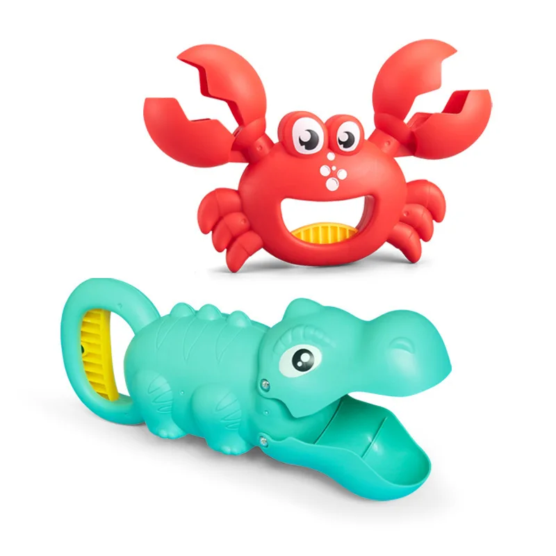 Wholesale cartoon animals crab claws shovel feet sand sets summer beach fun game toys