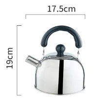 Горячая Распродажа 2022, походная водяная плита, чайный чайник со свистком, не алюминий