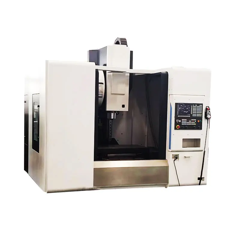 VMC1160 New GSK Controller Vertical CNC Machining Center Fanuc/Mitsubishi/Siemens Control Systems BT40 Spindle Taper Motor Core