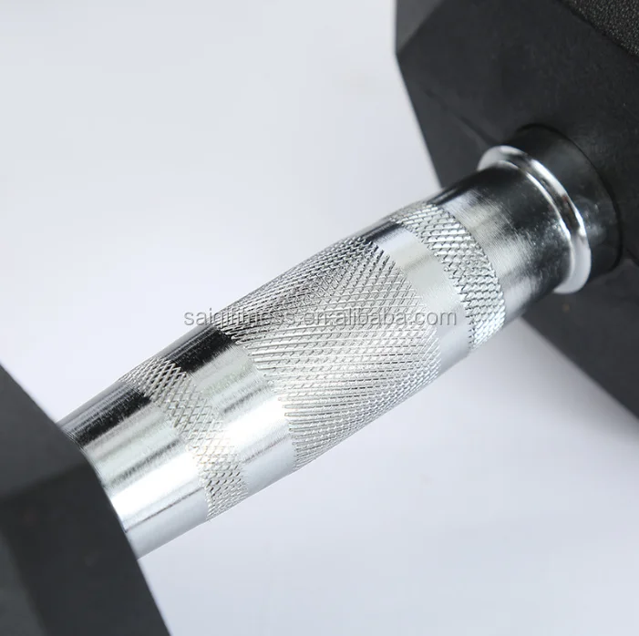 2022 Cheap Buy Fitness Use  Weights Hex Rubber Dumbbell Set