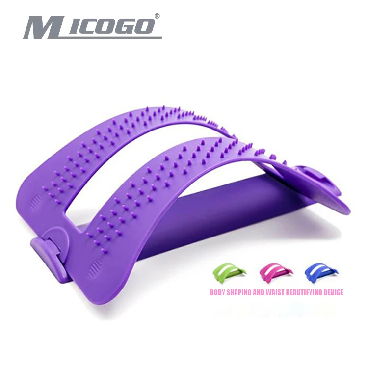 Multi-Level Back Cracker Lumbar Support Acupuncture Magnetic Lower Lumbar Massager Device