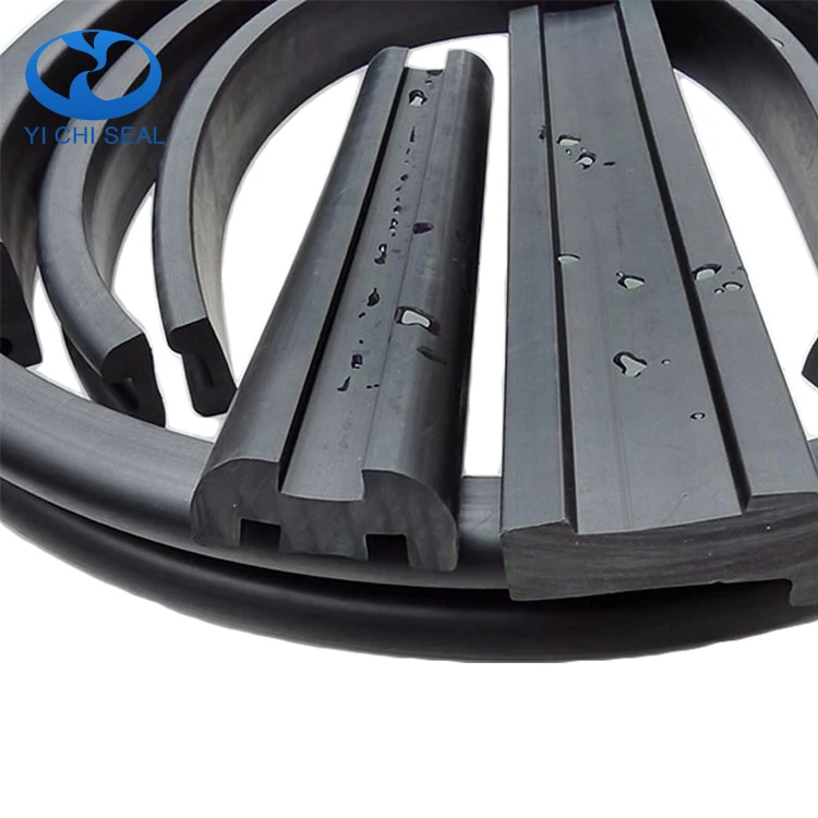 Doat rubber strip for boat edge protective bumper