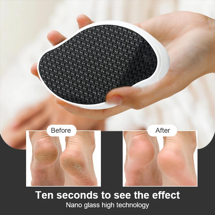 Nano Crystal Glass Callus Remover Callus Shaver Hard Skin Remover Professional Pedicure Tools Foot Care for Dead Hard
