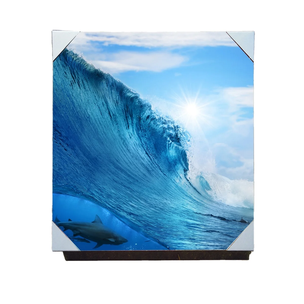 Картина с принтом пейзажа на заказ, рамка для картины на холсте, Безрамная масляная Картина на холсте из хлопка