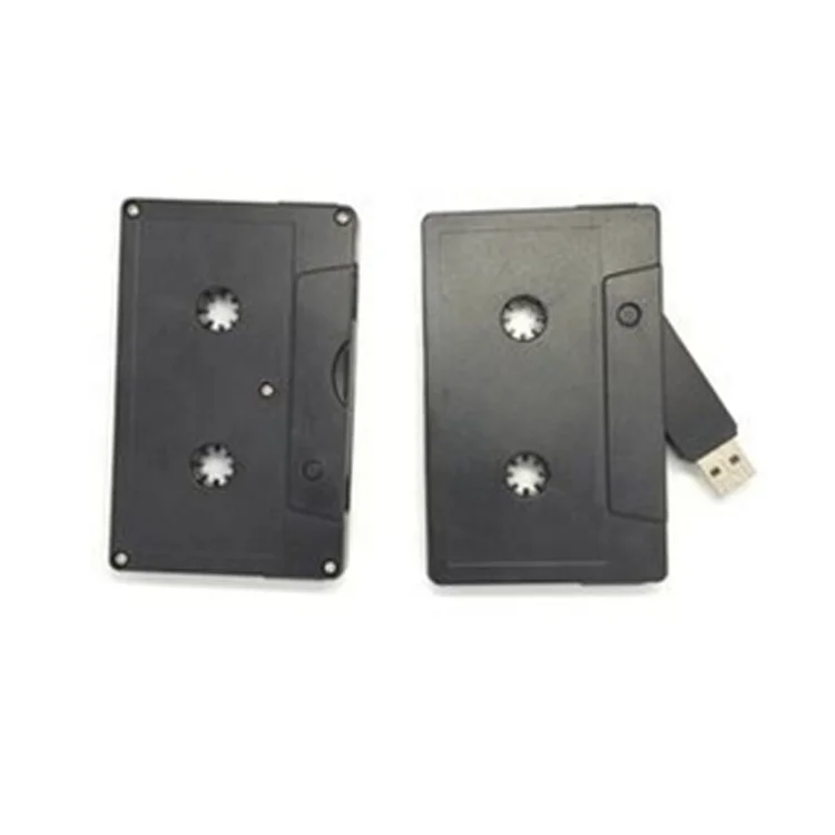 wholesale cassette tape usb flash drive,Cassette Tape Shape USB 2.0 Flash Drive Pendrive,Black casette 1gb usb