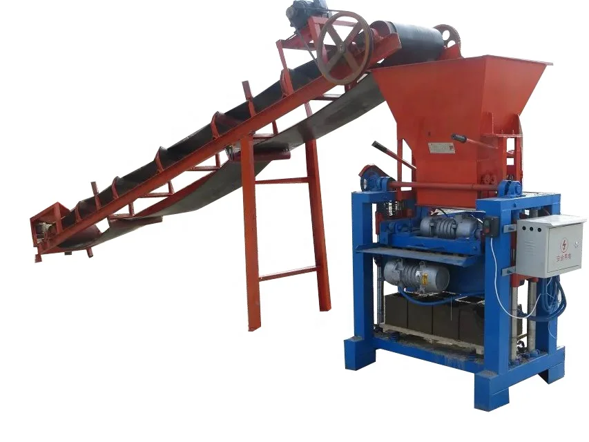 
Hot Selling Semi Automatic Equipment for Small Business at Home Hollow Block Making Machine 