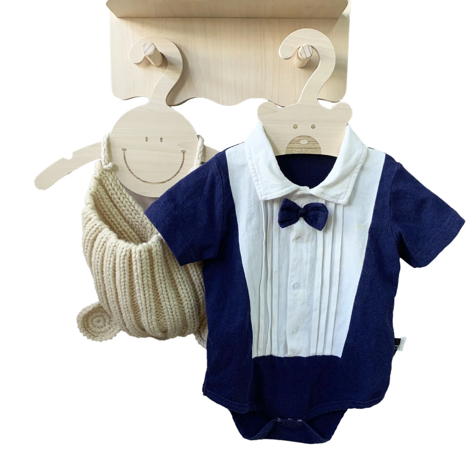 9mm Thickness Kids Baby Animal Hangers children Clothes Hanger child Wooden Hanger For children Store Display