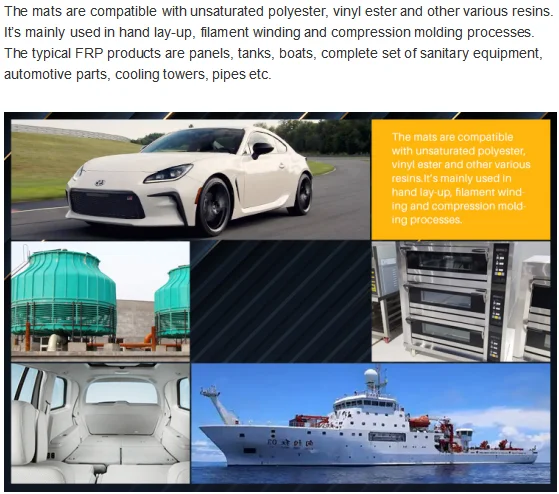 The most famous sell fiberglass chopped strand mat csm/fiber matt 450 for wall covering materials