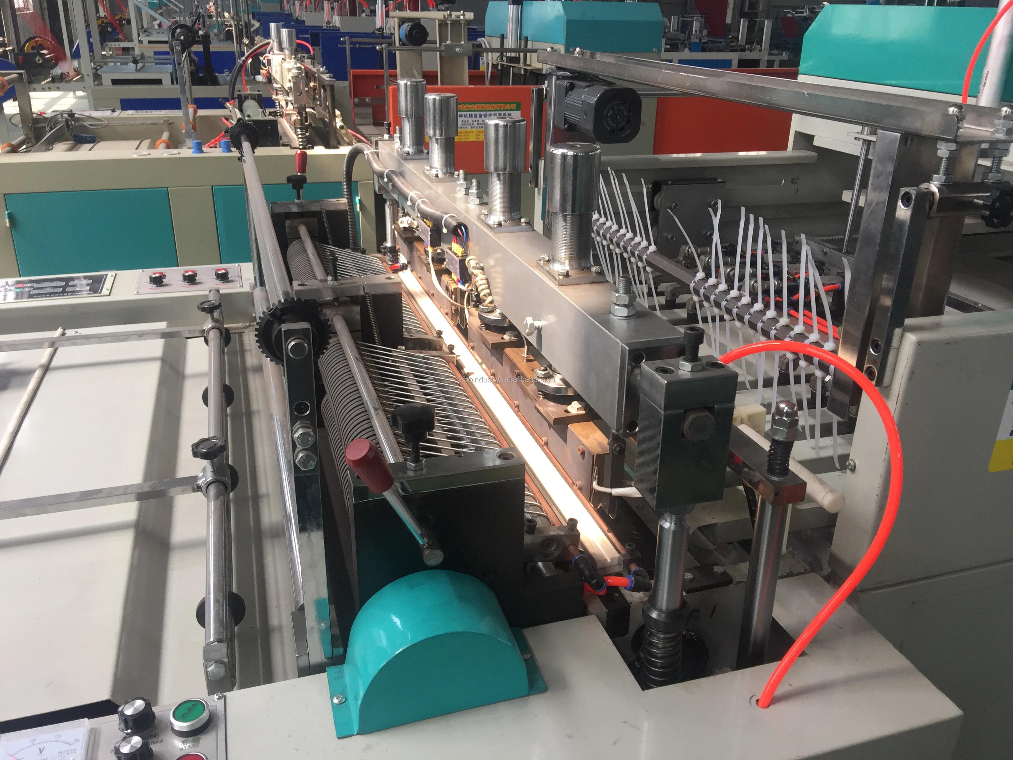 Automatic Servo Drive Polyethylene Bio Degradable Plastic Bags Making Machines T-Shirt Shopping Bag Making Machine Price