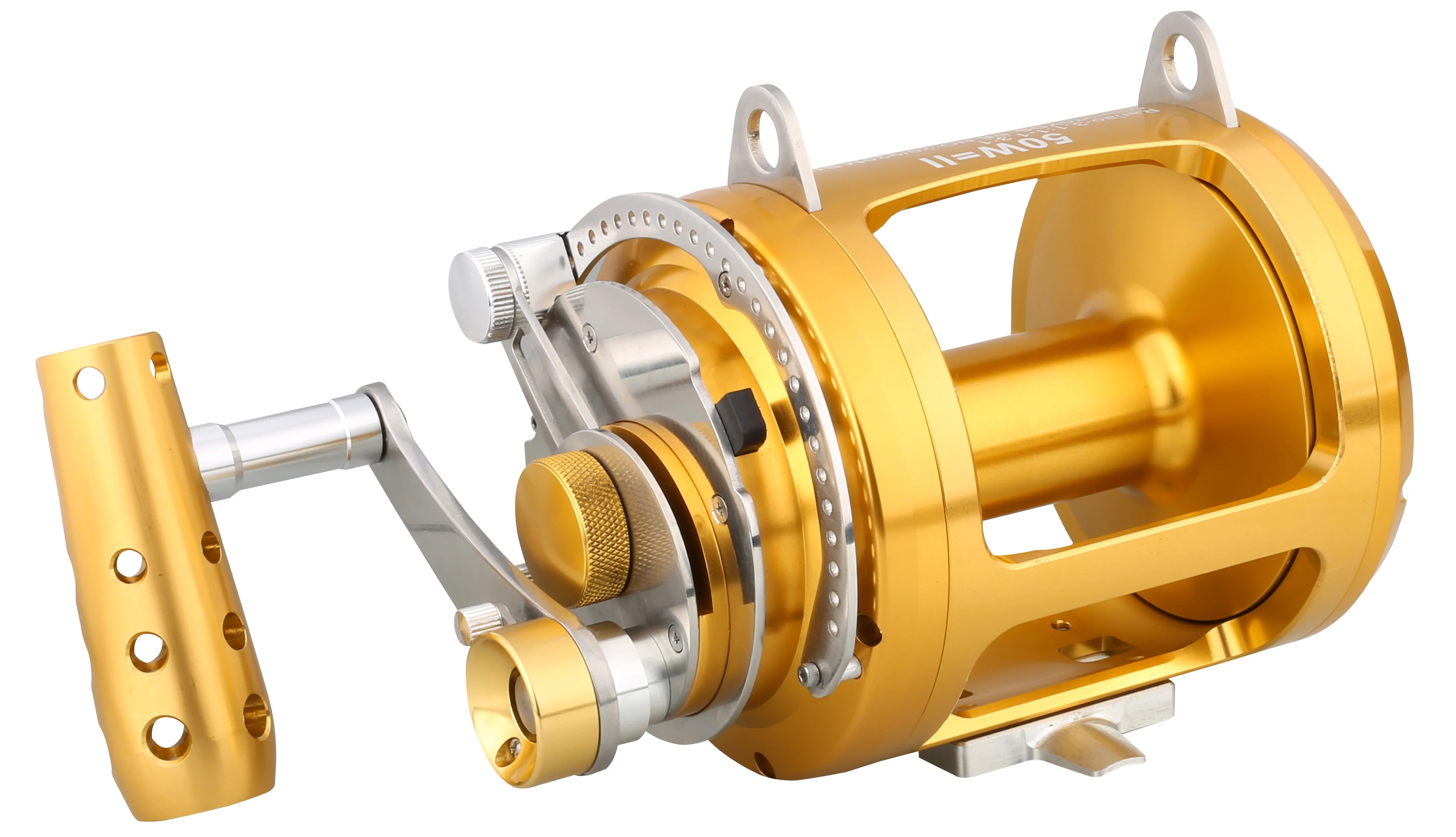 Factory Making Deep Sea Saltwater Carp Bass 20w 30w 50w 80w 2speed Big Game Boat Fishing Reels