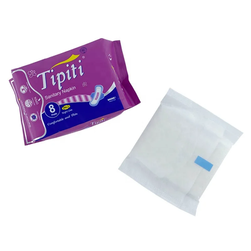 Wholesale Manufacturing Cotton Anion Ultra Thin Breathable Disposable Sanitary Napkin Pads