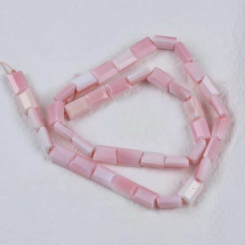 Wholesale natural pink five pointed star shape carved loose mabe shell pearl beads strand for DIY jewelry making