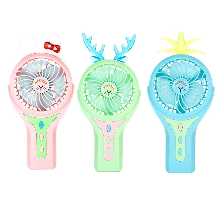 Mini  Cute hot summer handheld fan toys  with USB for kids