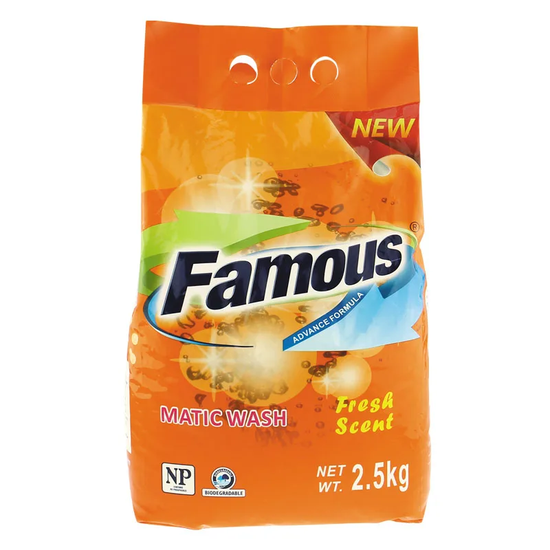 Guangzhou laundry powder with scoops wholesale bulk washing detergent laundry soap powder