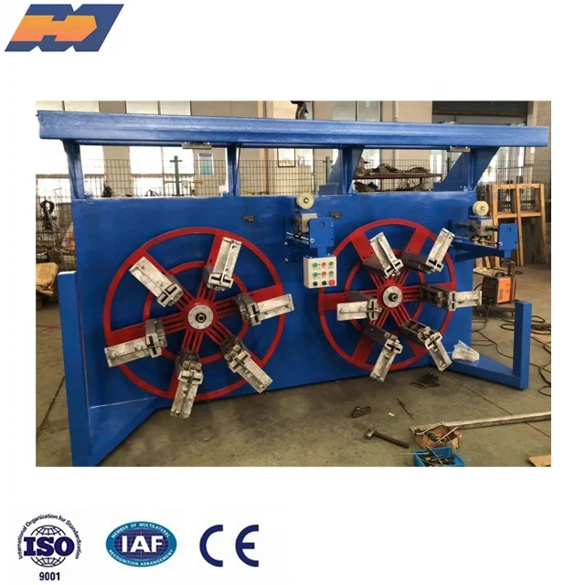 Машина для намотки пластиковых труб с двойным диском