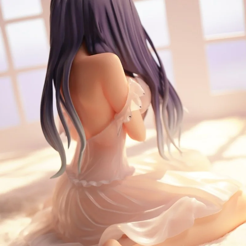 New Anime DATE A LIVE Figure Sexy Izayoi Miku Sitting PVC Action Figurine Collection Model Toys Gift Ornament