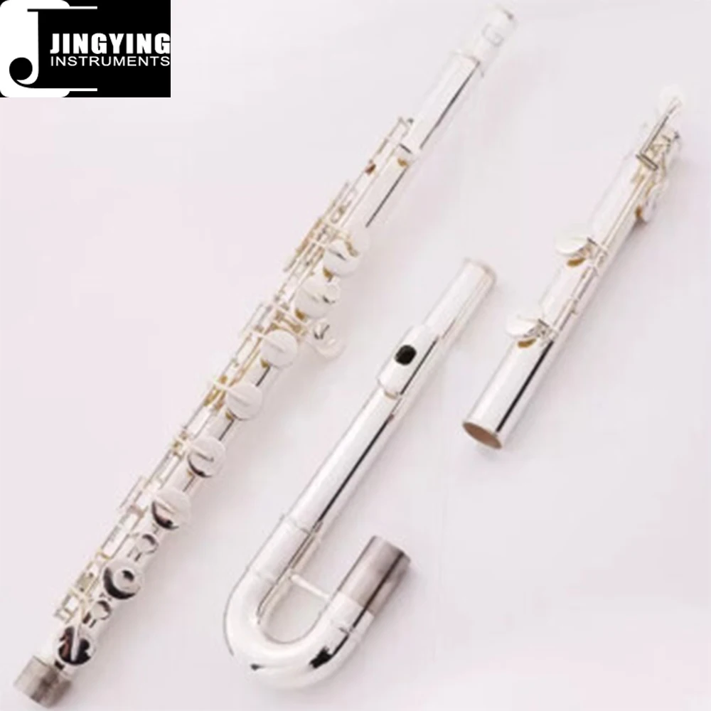 2023 Jingying Music Wood Wind,JYBF-A600 Professional Cupronickel Body Bass Flute