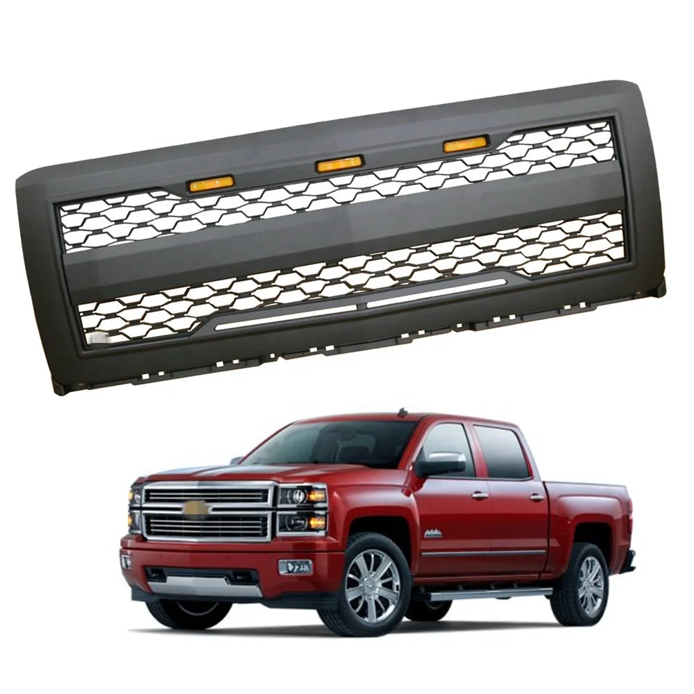 KSC AUTO Front Bumper Grille fit for CHEVY SILVERADO 2500/3500 2015-2019