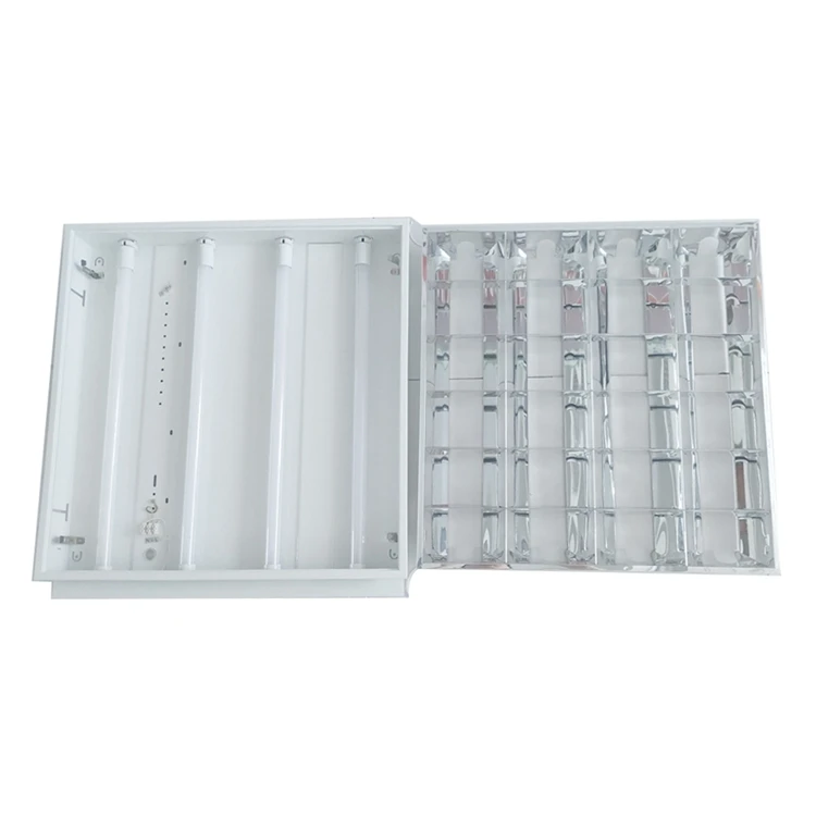 Full Spec Classic Design 2x18W/4x18W LED Louver Fitting T8 Grille Light