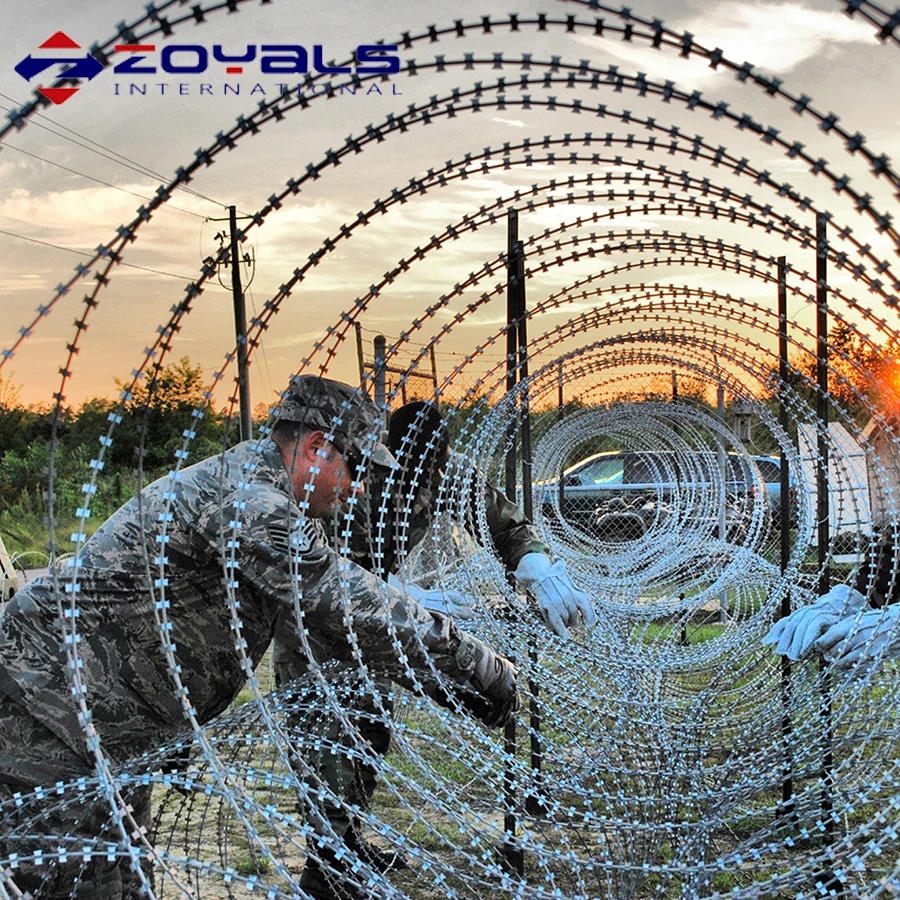 Хорошее качество производителя провод катушки колючая проволока цена в рулоне для продажи